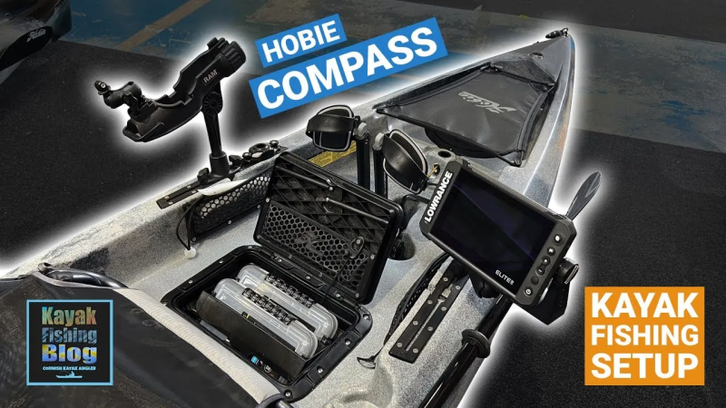 A video of the Hobie Compass rigged up for fishing